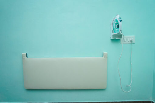 wall mounted ironing board