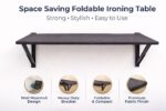 Neo Wall Mounted Foldable Ironing Table - Grey - Image 7