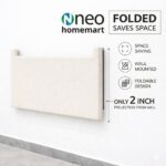 Neo Premium Wall Mounted Foldable Ironing Table - Off White Small - Image 5