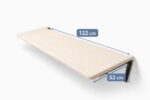 Neo Premium Wall Mounted Foldable Ironing Table - Off White Large - Image 2
