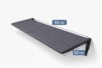 Neo Premium Wall Mounted Foldable Ironing Table - Grey Small - Image 2