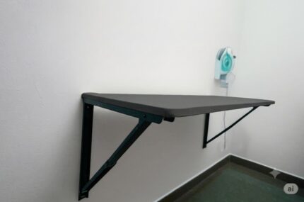 Neo Wall Mounted Foldable Ironing Table - Grey